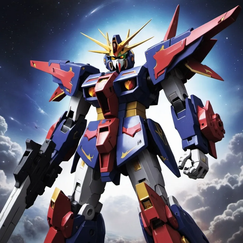 Prompt: Chaos Gundam 