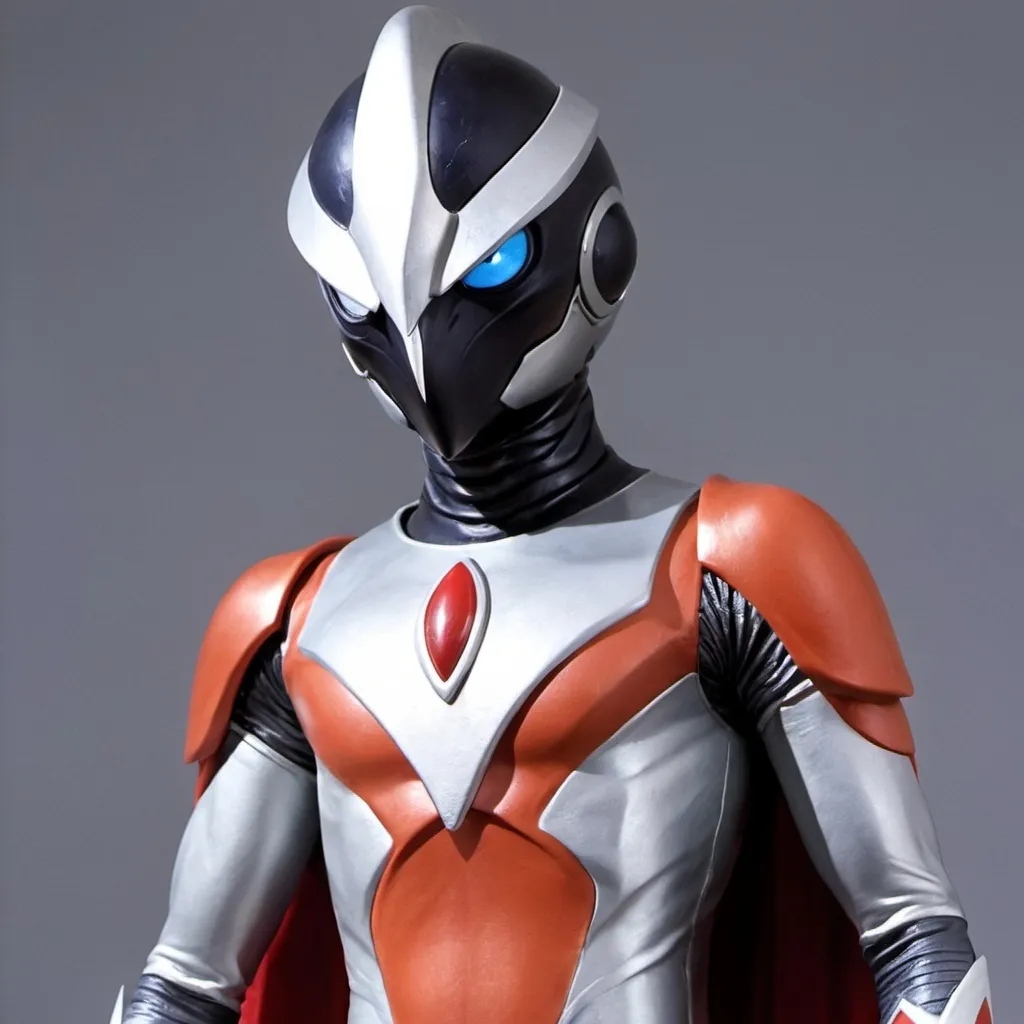 Prompt: Ultraman Raven 