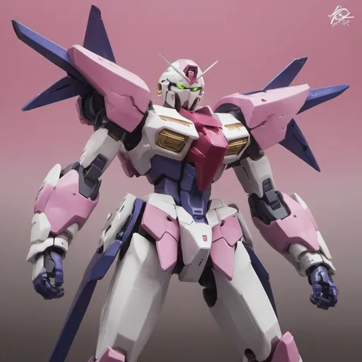 Prompt: Gundam exia rose 