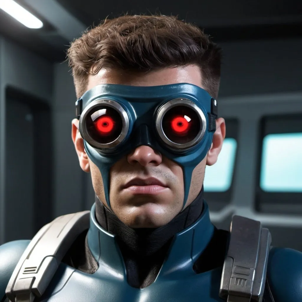 Prompt: Sci-fi Cyclops 