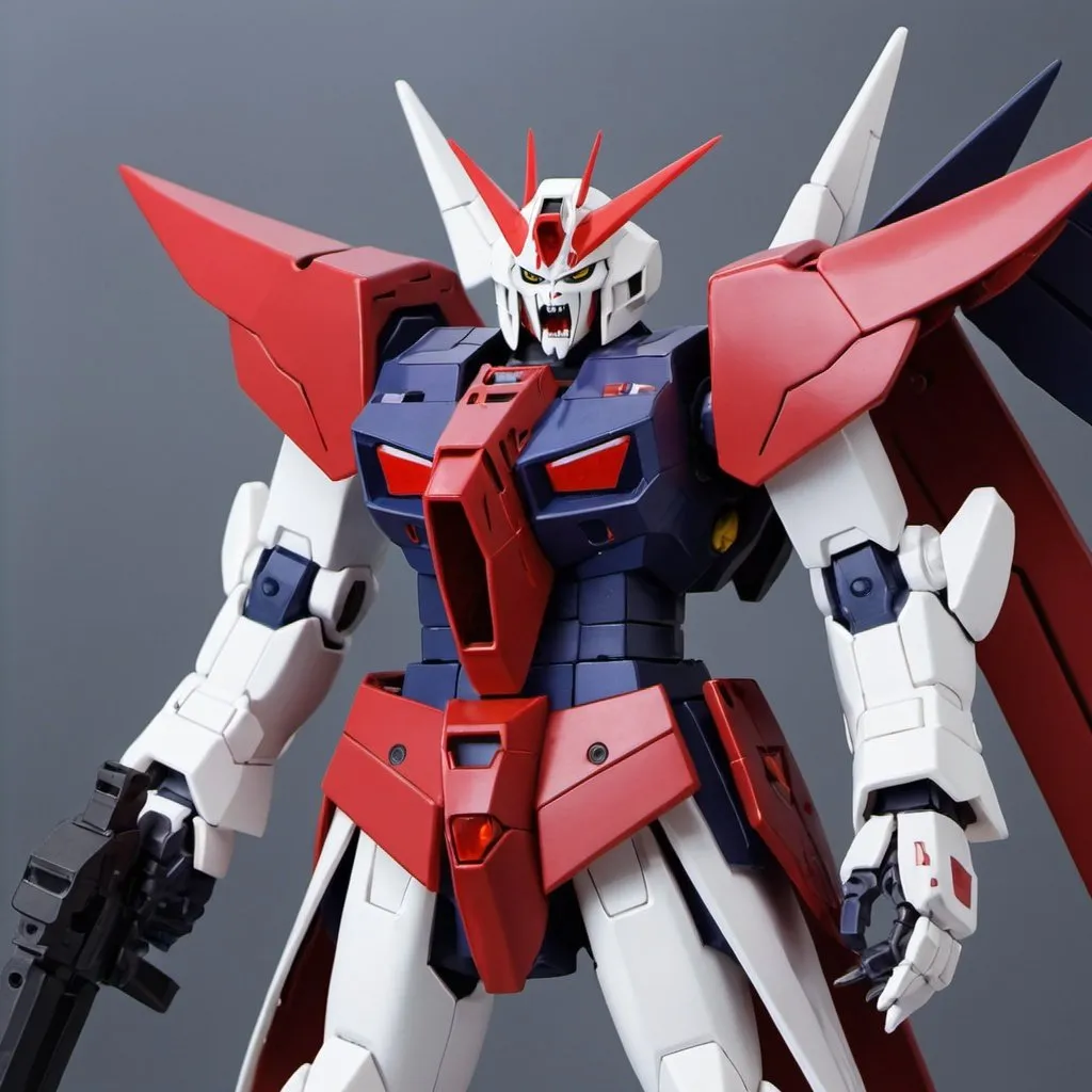 Prompt: Vampire Gundam 