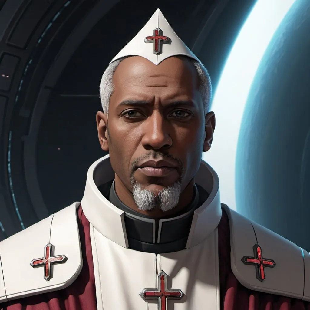 Prompt: Sci-fi bishop 