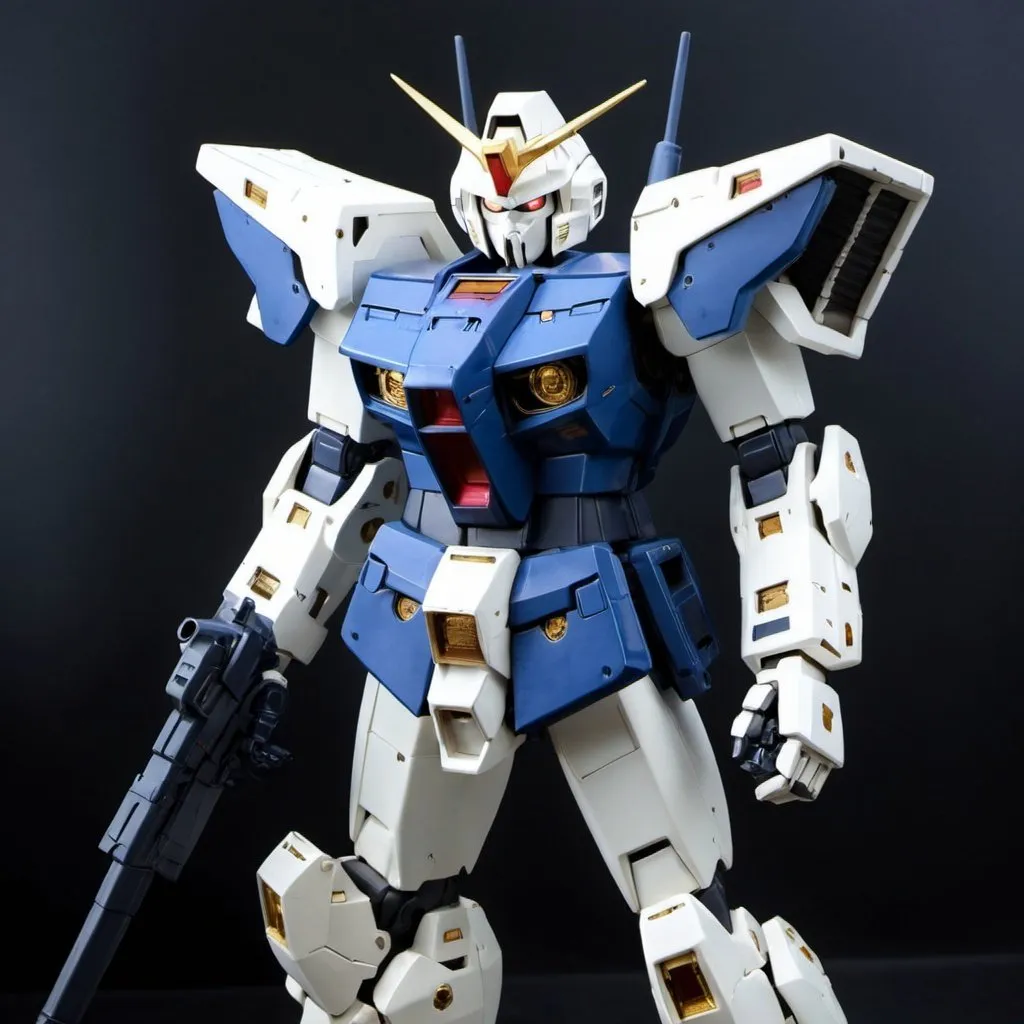 Prompt: Pale rider gundam