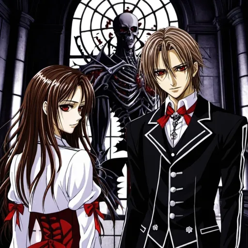 Prompt: Vampire knight 