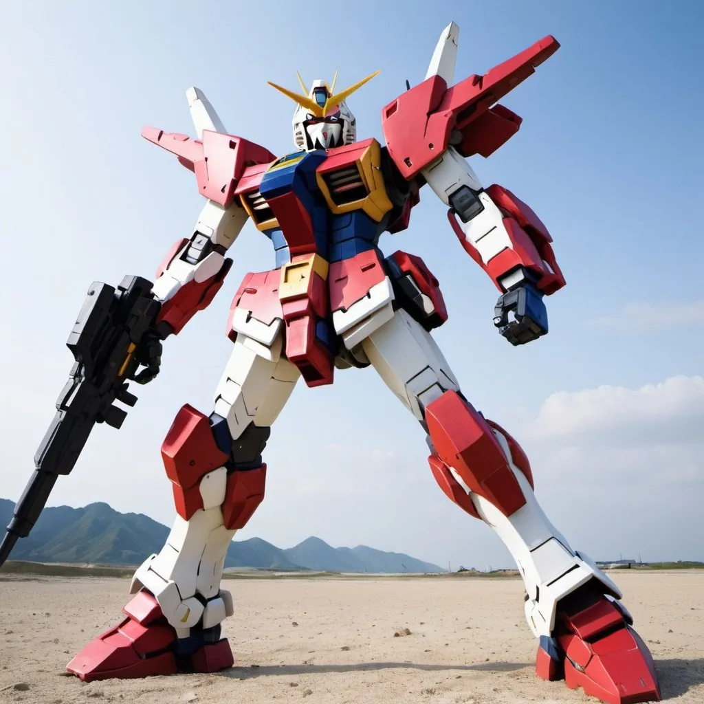 Prompt: Cross gundam