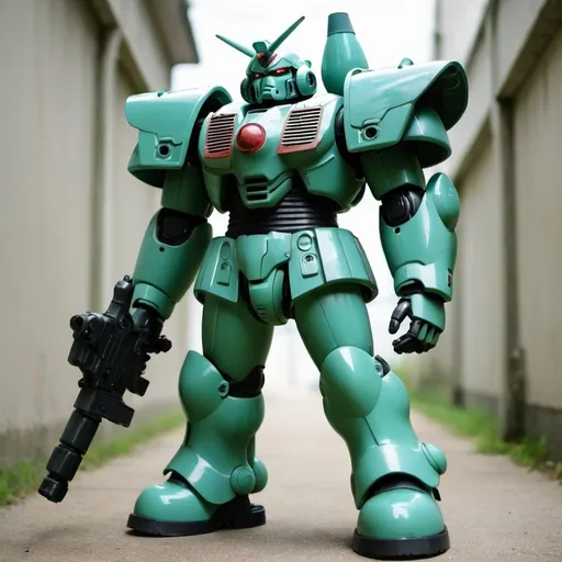 Prompt: Gouf in green
