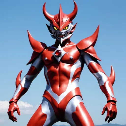 Prompt: Ultraman Devil