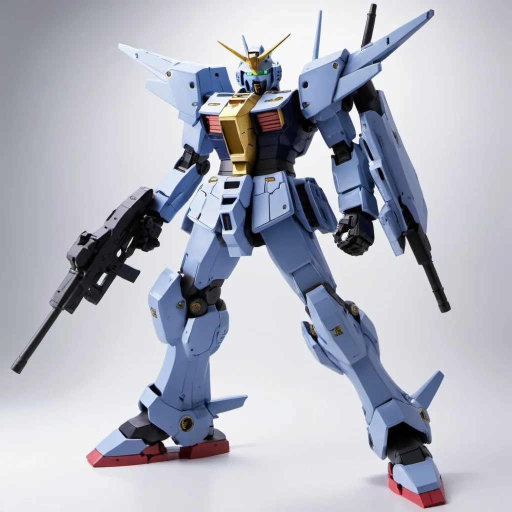 Prompt: Pale rider gundam