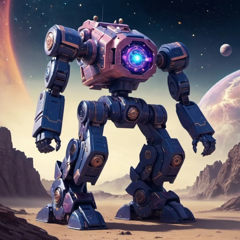 Prompt: Cosmic mech