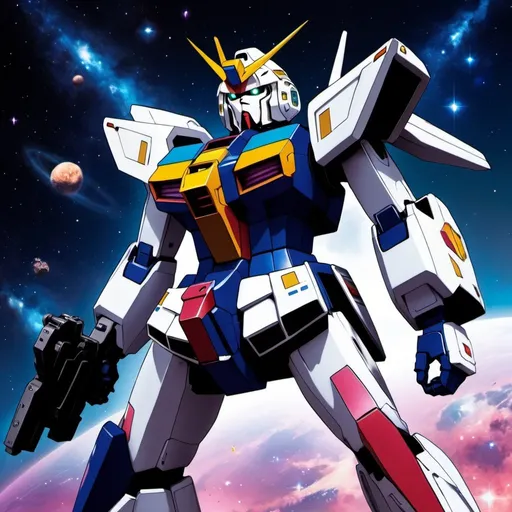 Prompt: Cosmic Gundam 