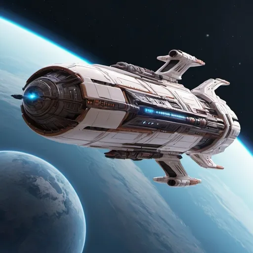 Prompt: Epic sci-fi space ship 