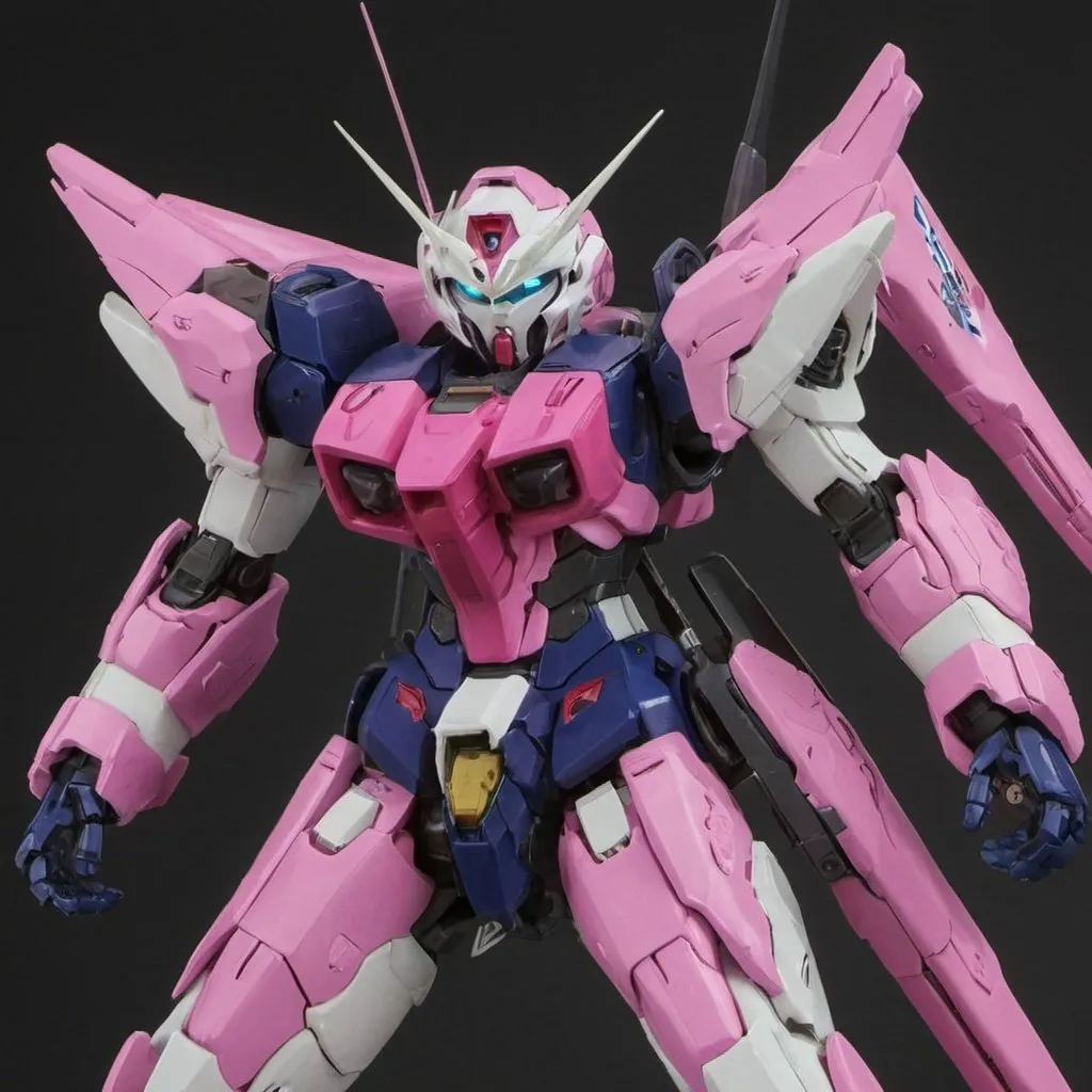 Prompt: Gundam exia rose 