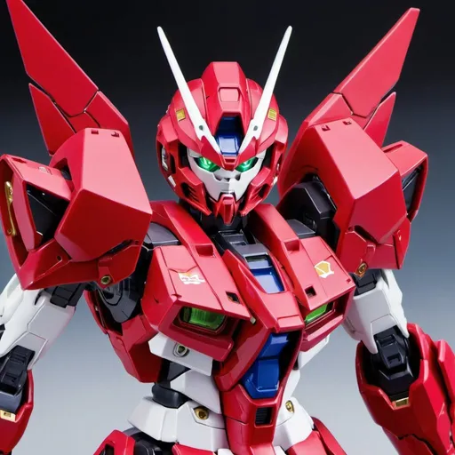 Prompt: Gundam exia red