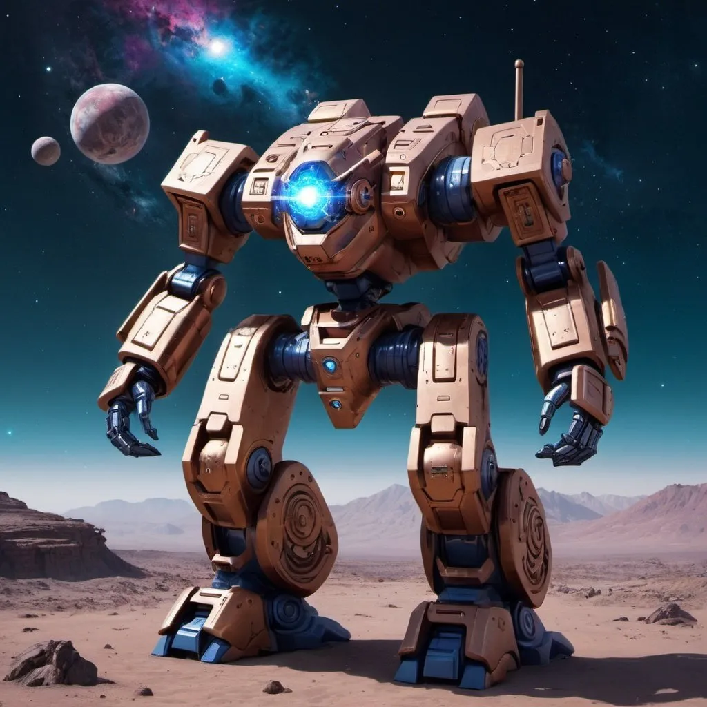 Prompt: Cosmic mech