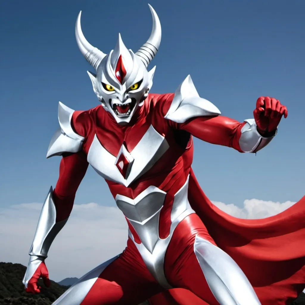 Prompt: Ultraman Devil