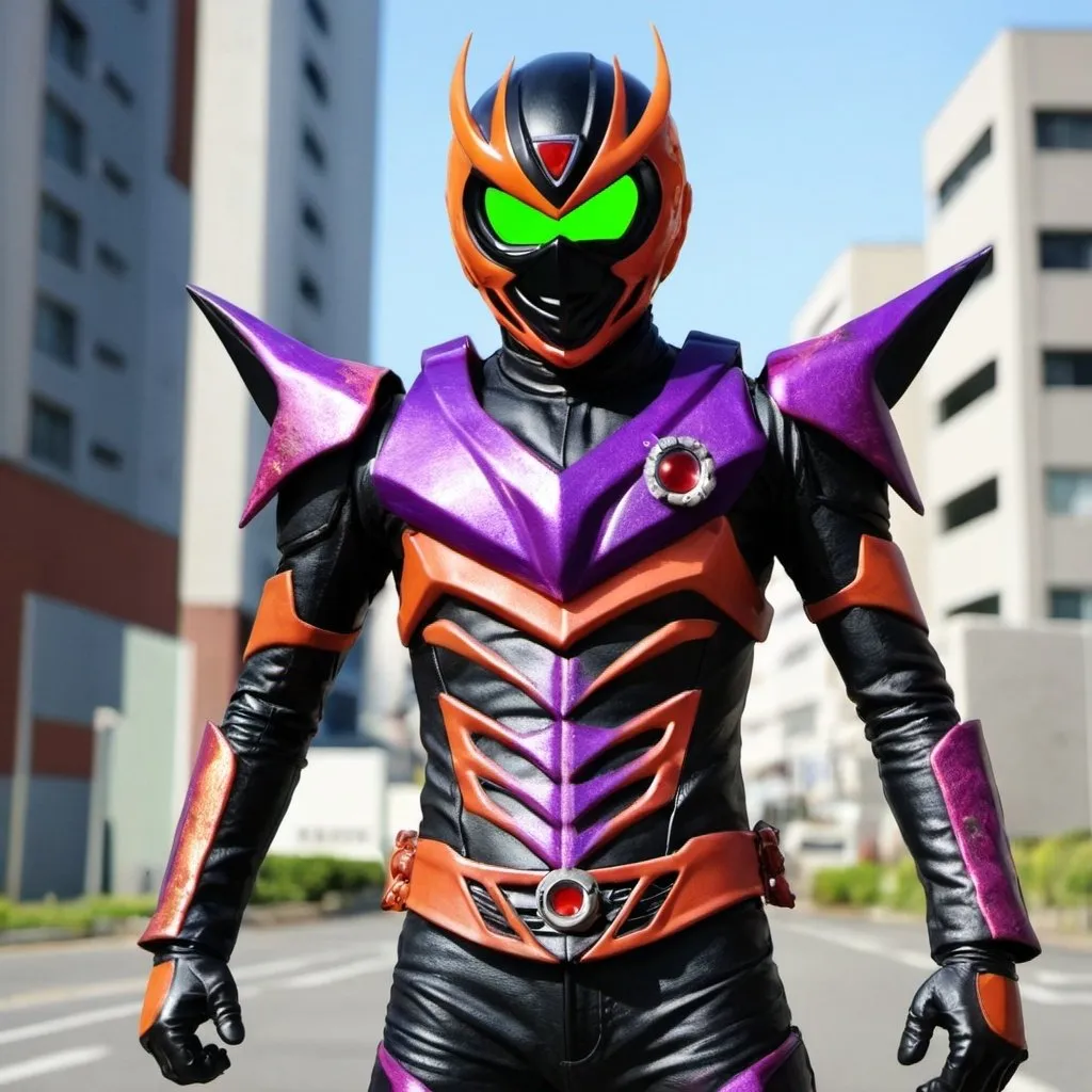 Prompt: Kamen rider terror 