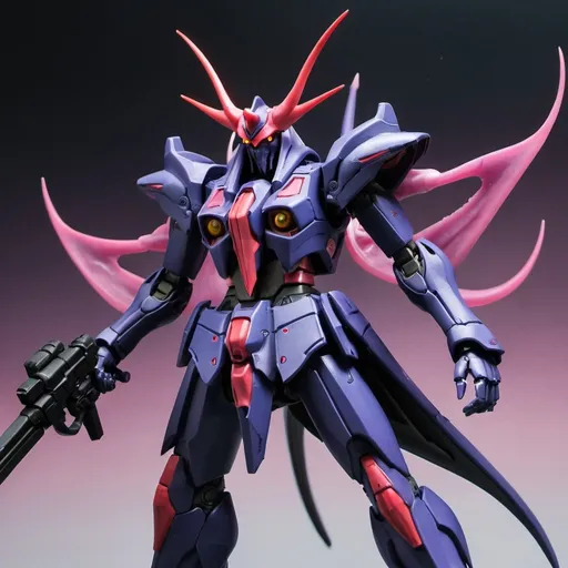 Prompt: Mindflayer Gundam 