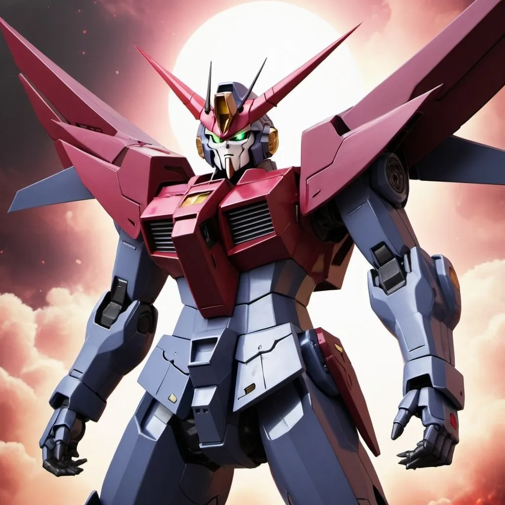 Prompt: Gundam satan