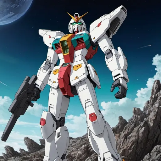 Prompt: Gundam Reconquista 