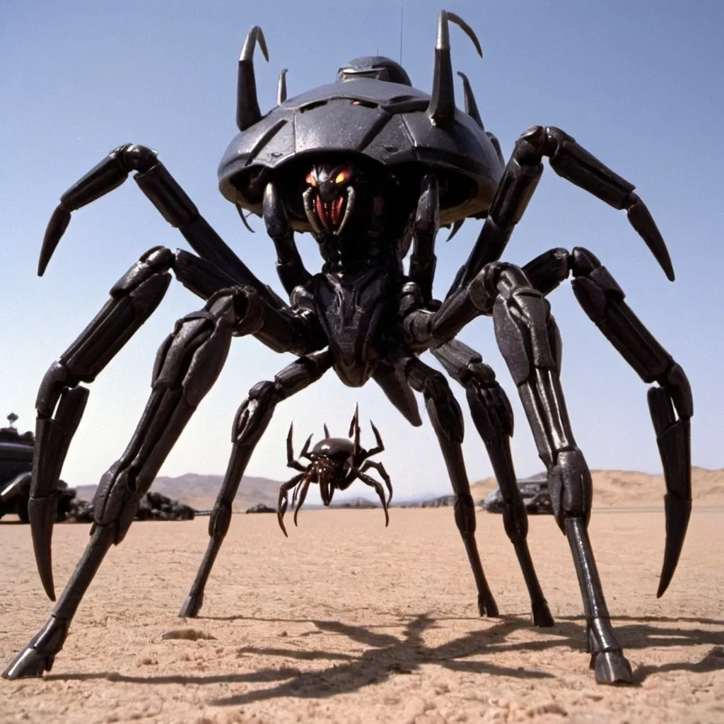 Prompt: Starship troopers arachnid 