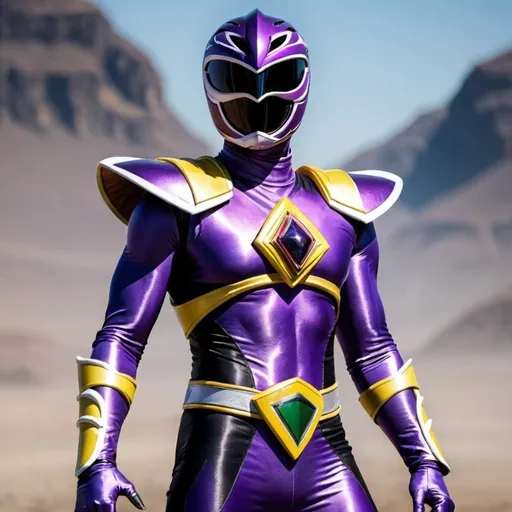 Prompt: Power ranger raven 