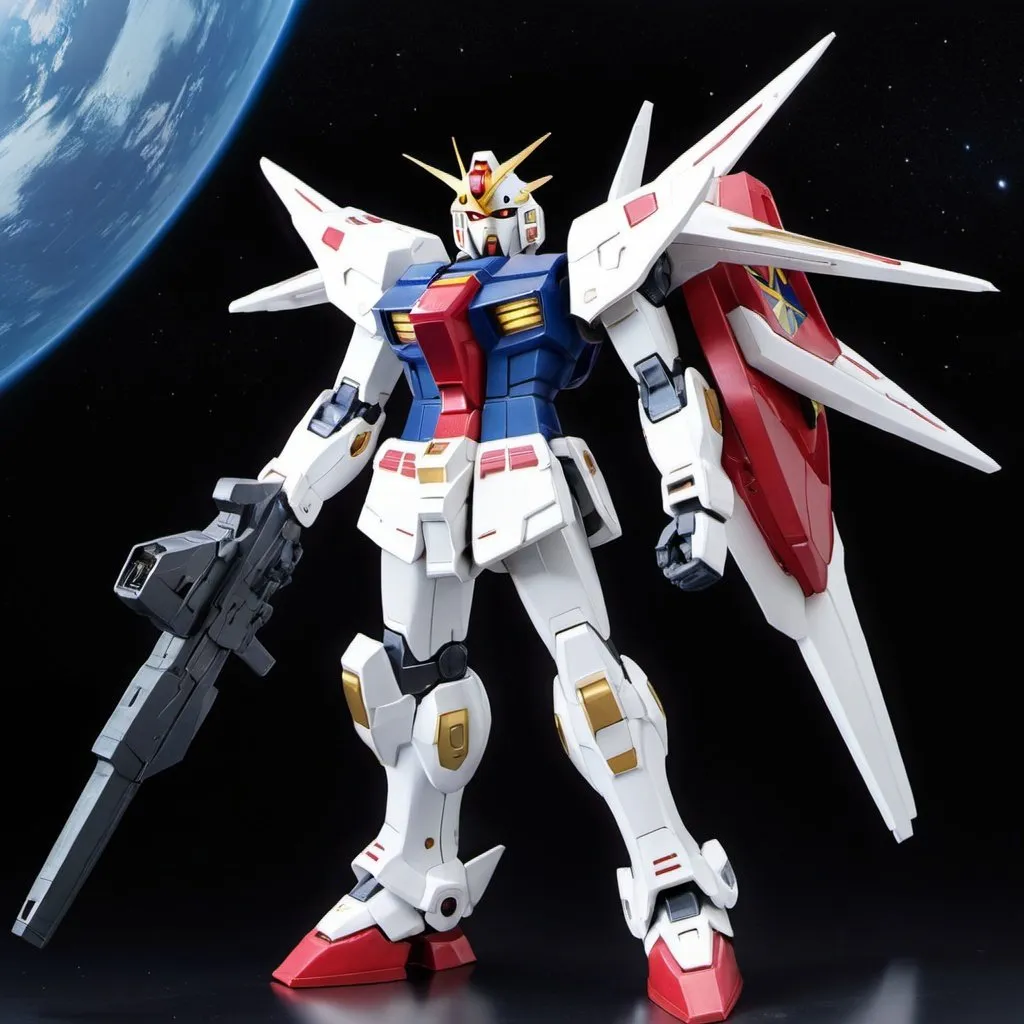 Prompt: Star Gundam 