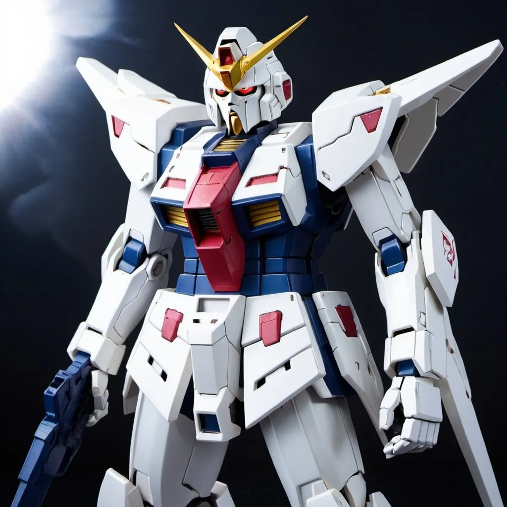 Prompt: Ghost gundam