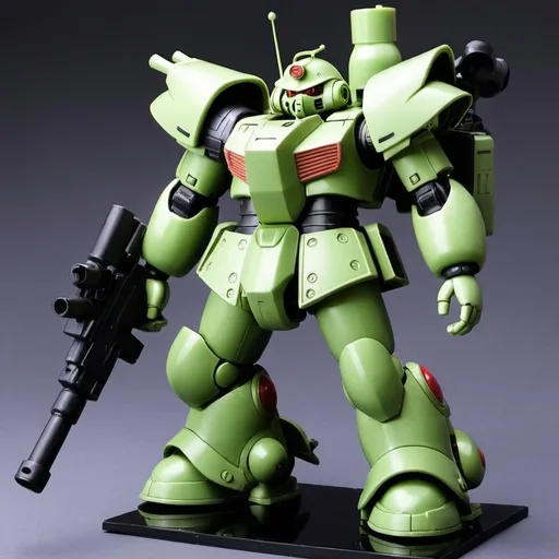 Prompt: Mass production Zaku