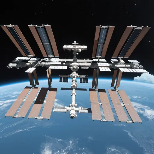 Prompt: Epic space station 