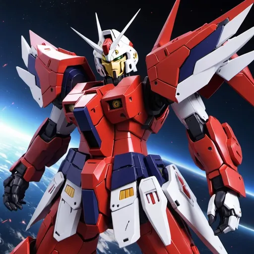 Prompt: Dante gundam