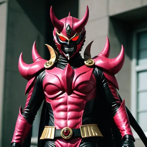 Prompt: Kamen rider satan