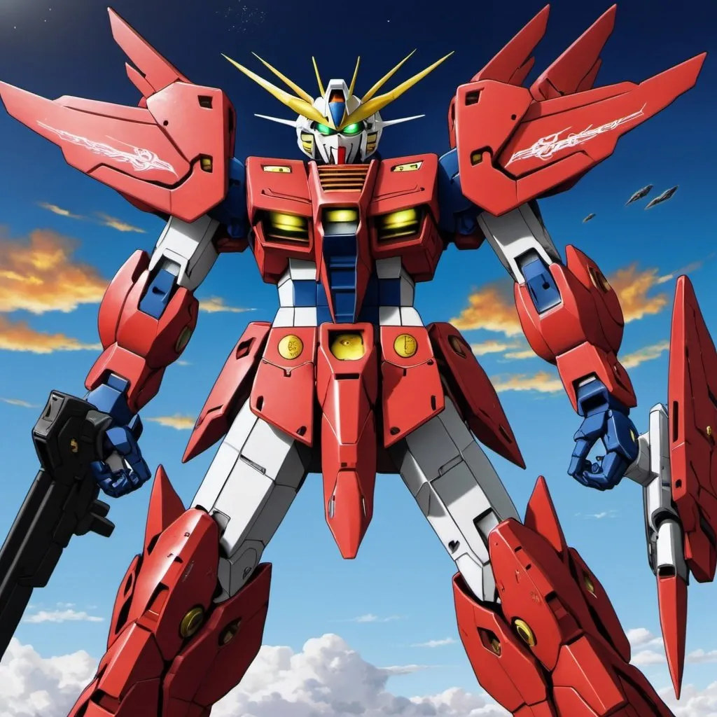 Prompt: Dragon Gundam 