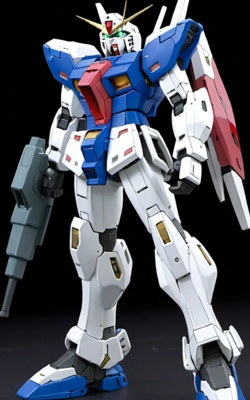 Prompt: Mass production gundam 