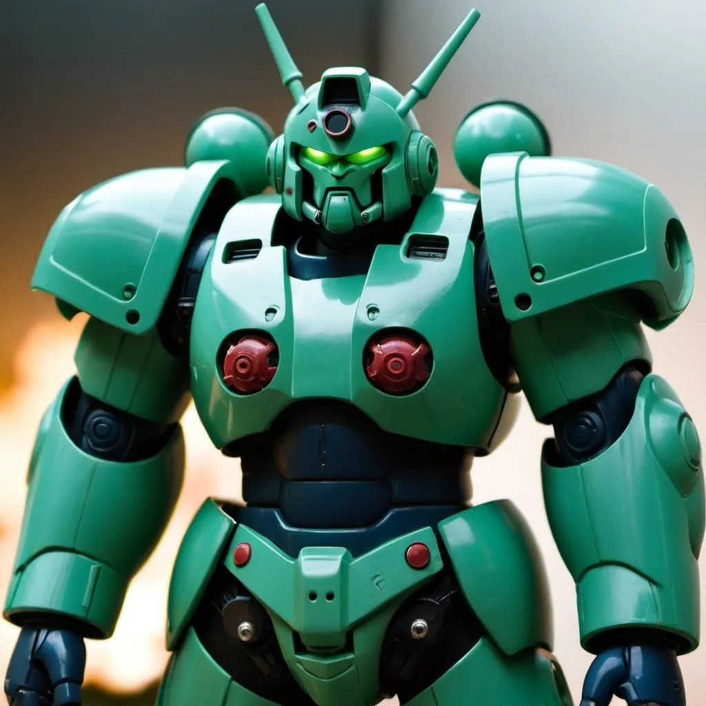 Prompt: Gouf in green