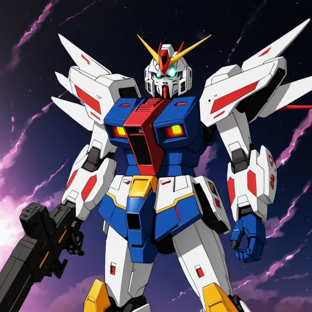 Prompt: Psycho Gundam