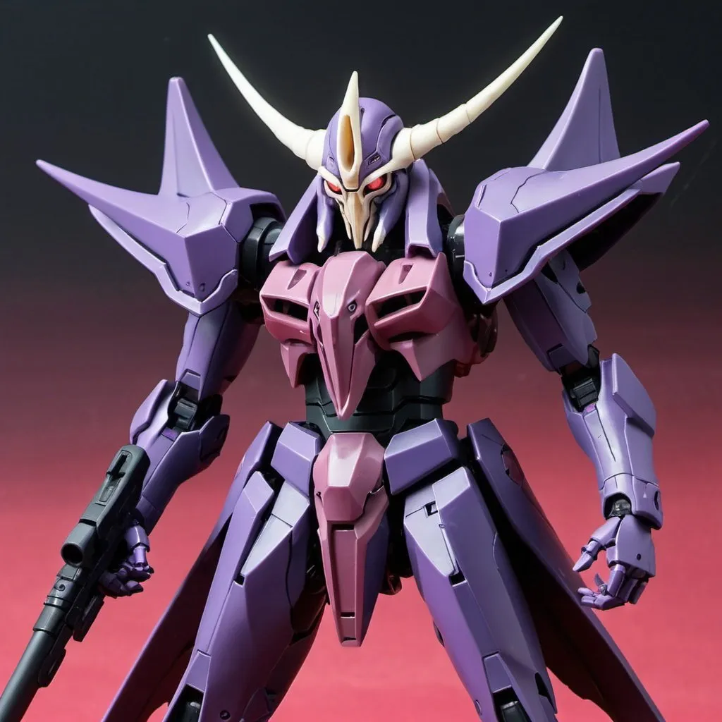 Prompt: Mindflayer Gundam 