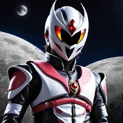 Prompt: Kamen rider moon