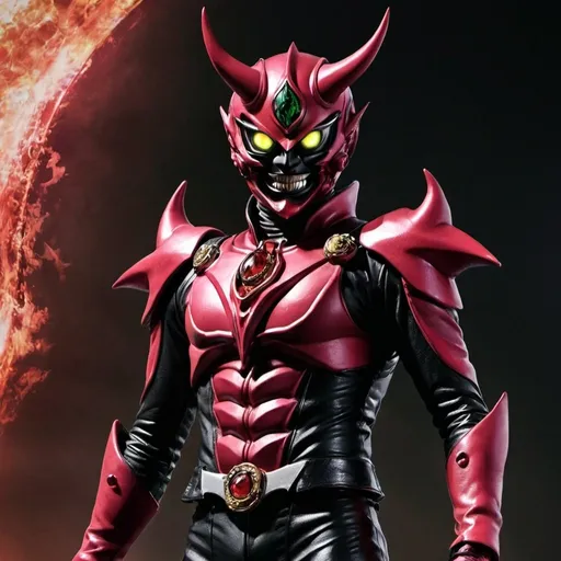 Prompt: Kamen rider satan