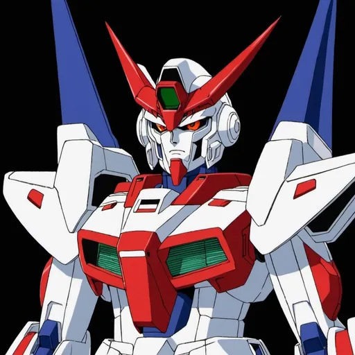 Prompt: Devil gundam anime pilot 