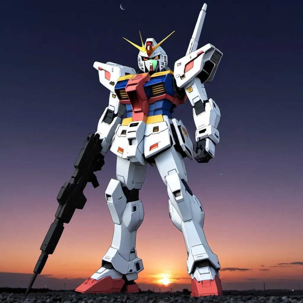 Prompt: Gundam Dusk