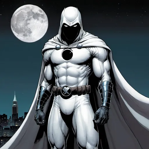 Prompt: Moon Knight 