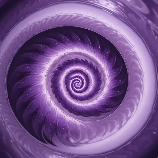 Prompt: Fantasy style a violet whirlpool or spiral vortex