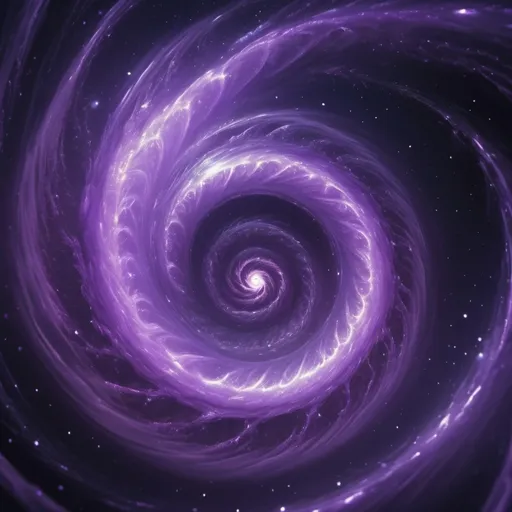 Prompt: Fantasy style a violet whirlpool or spiral vortex