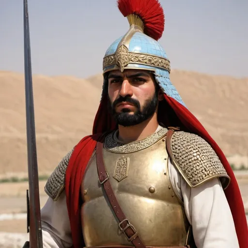 Prompt: Persian soldier during the time of King Cyrus of Iran