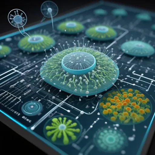 Prompt: (intriguing visual representation of potential applications and limitations of electronic nose devices), e-nose; VOCs; plant pathogen detection; pest infestation; gas sampling; sensor signal
drift; relative humidity control