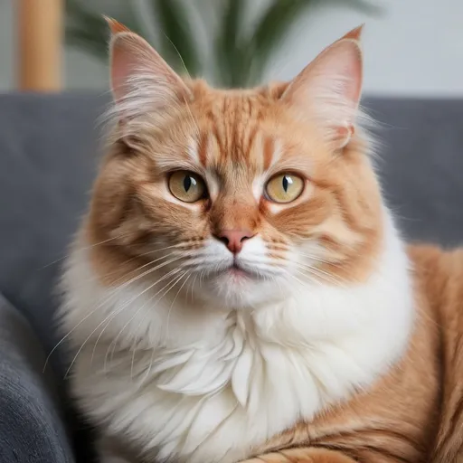 Prompt: nice looking single cat looks natural & unique