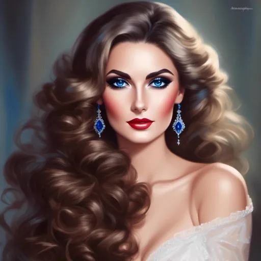 Prompt: <mymodel> beautiful, elegant lady with long beauriful volumious hair and pretty makeup.