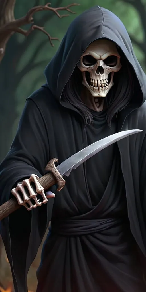 Prompt: Grim reaper