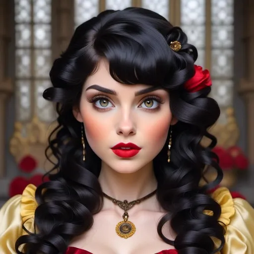 Prompt: <mymodel>Steampunk Snow White