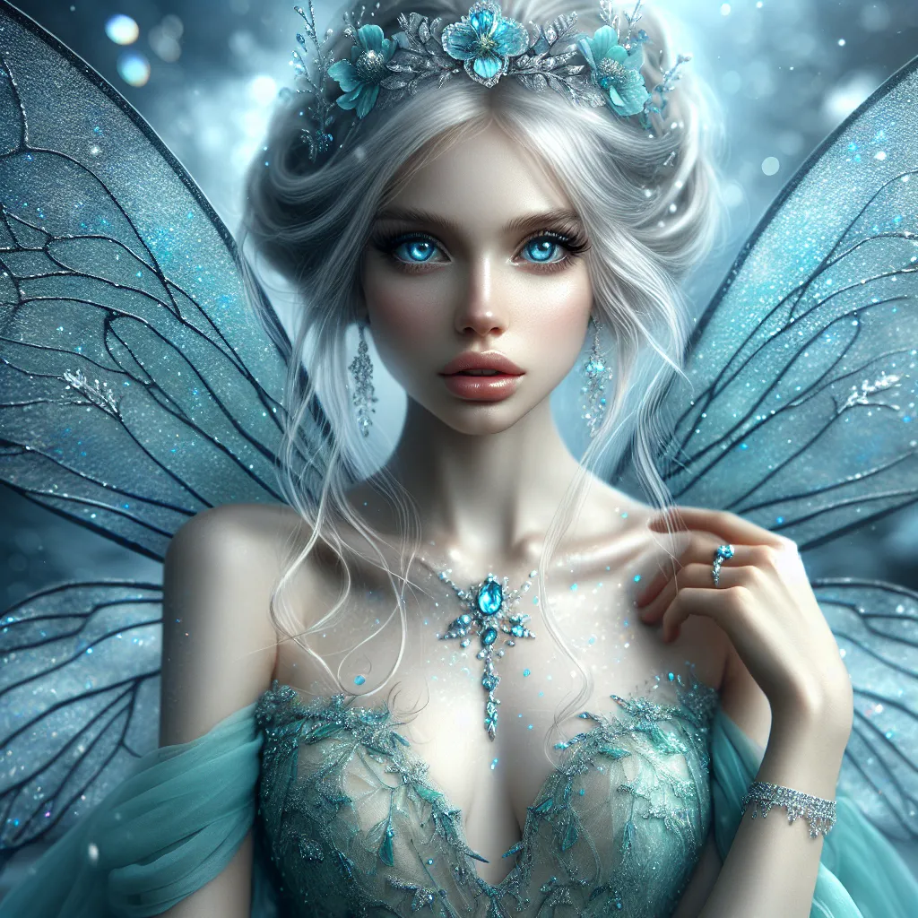 Prompt: The fairy princess of turquoide